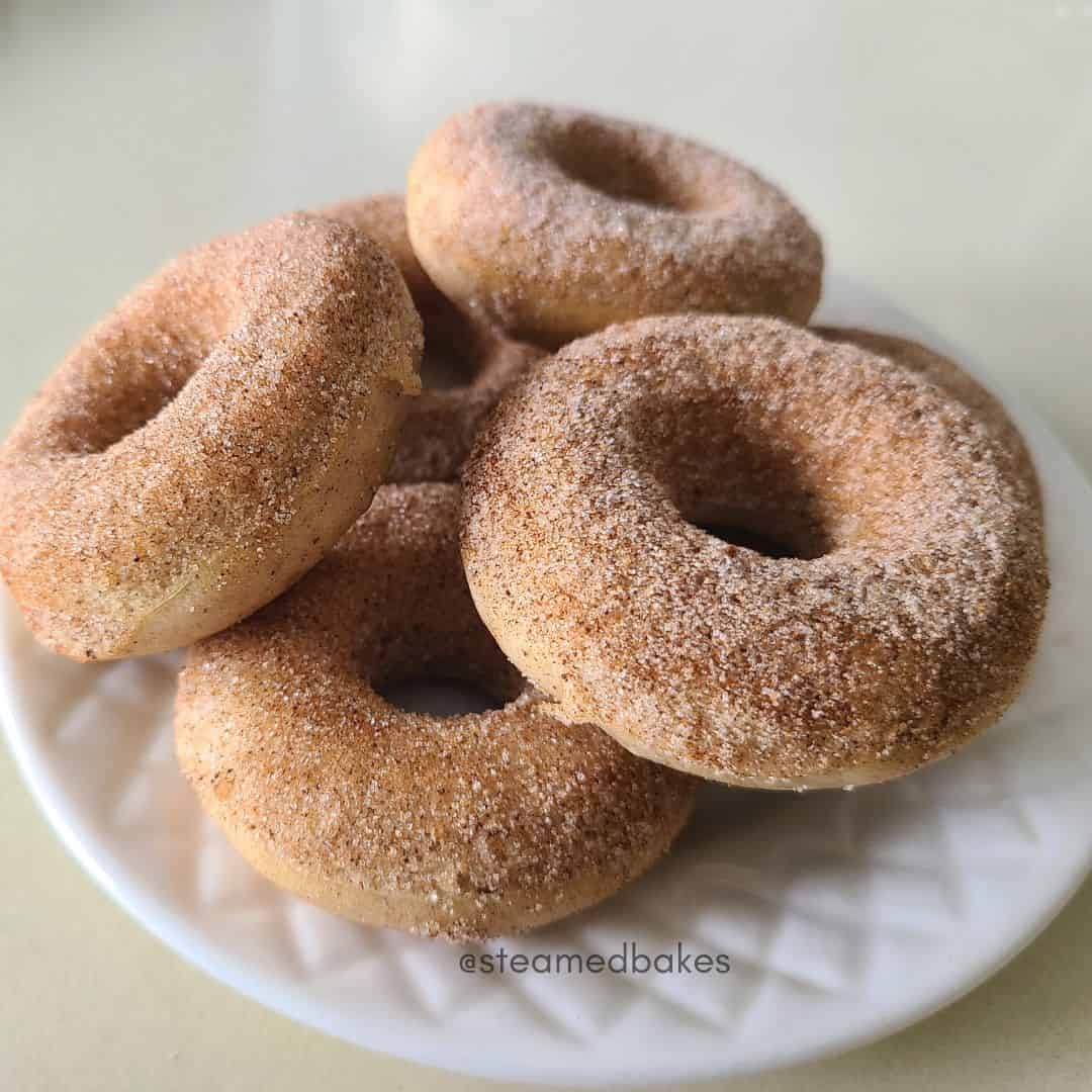 Baked Cinnamon Sugar Donuts